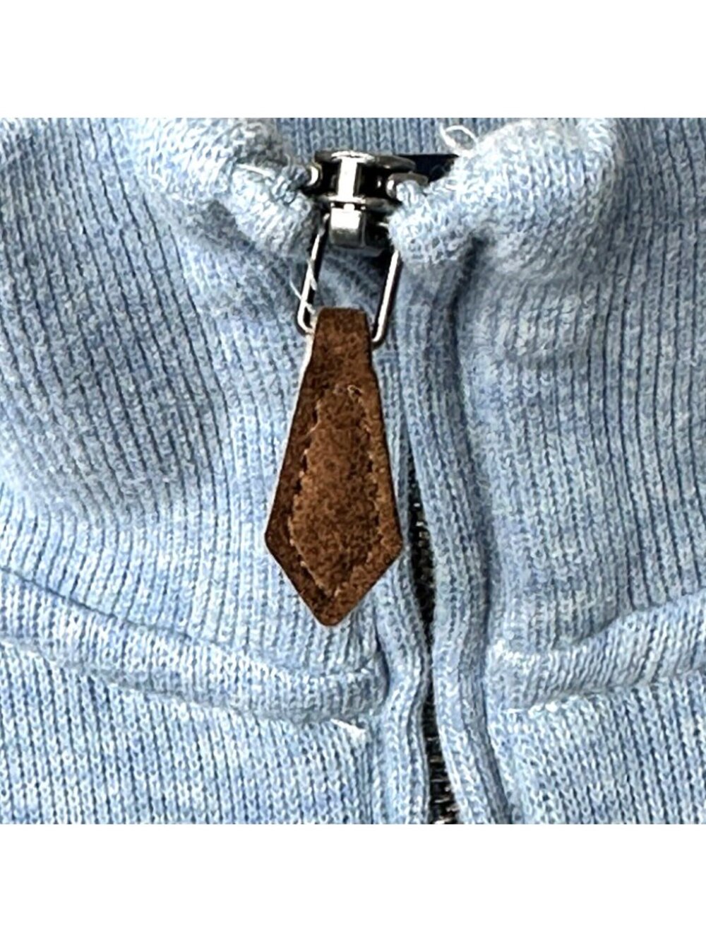 Polo Ralph Lauren 1/4 Zip Sweater Mens M Blue Cotton Pony Logo Mock Neck Preppy - Picture 5 of 11